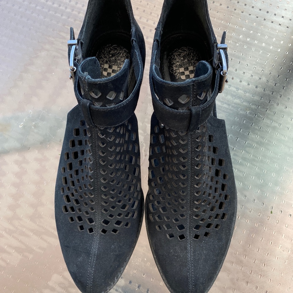 Vince Camuto Black Ankle Booties 8